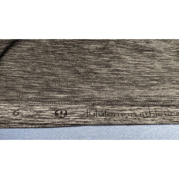 Women's Lululemon Swiftly Tech Short Sleeve Scoop Neck Top Fade White Black 6 - Picture 11 of 12